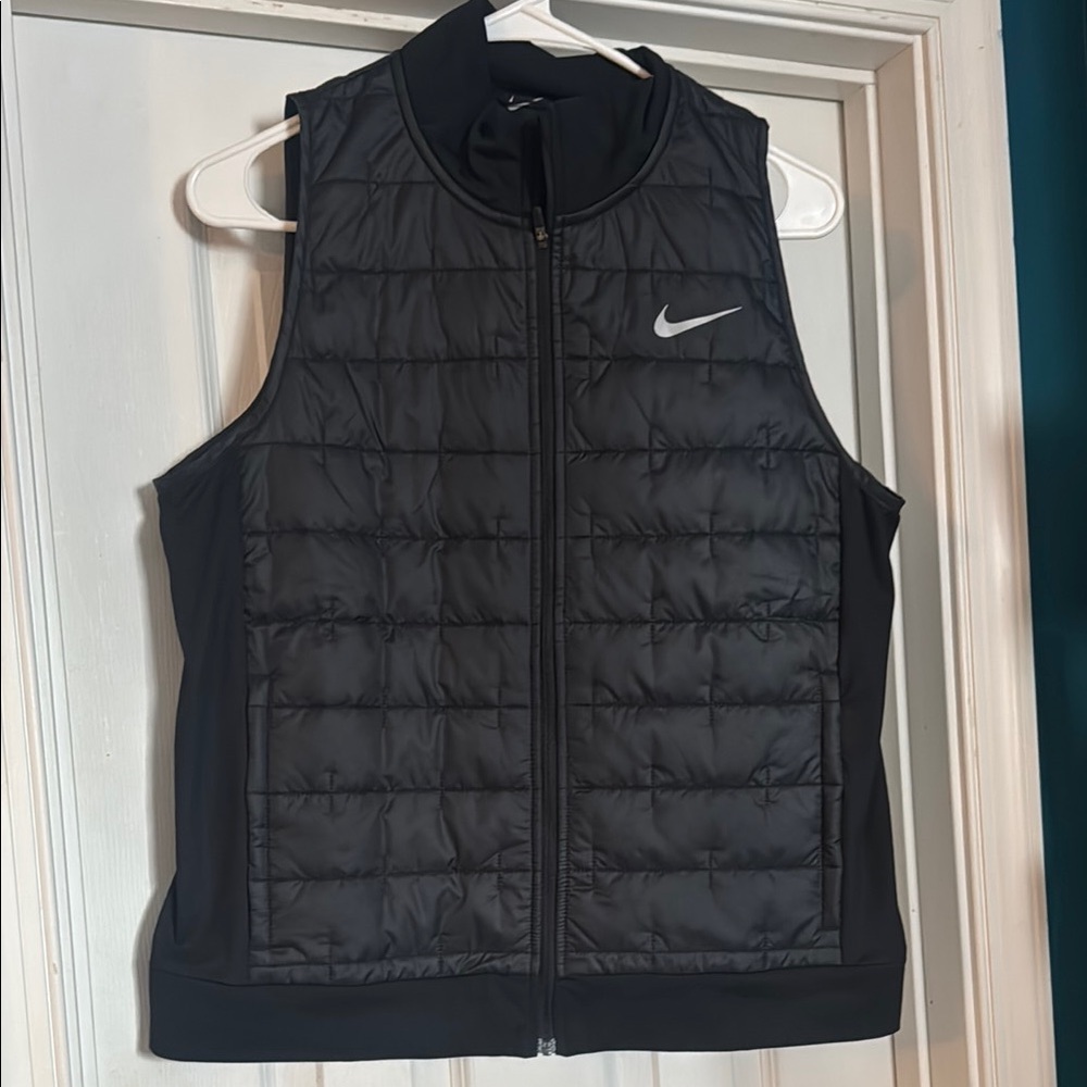 Nike Black Quilted Vest